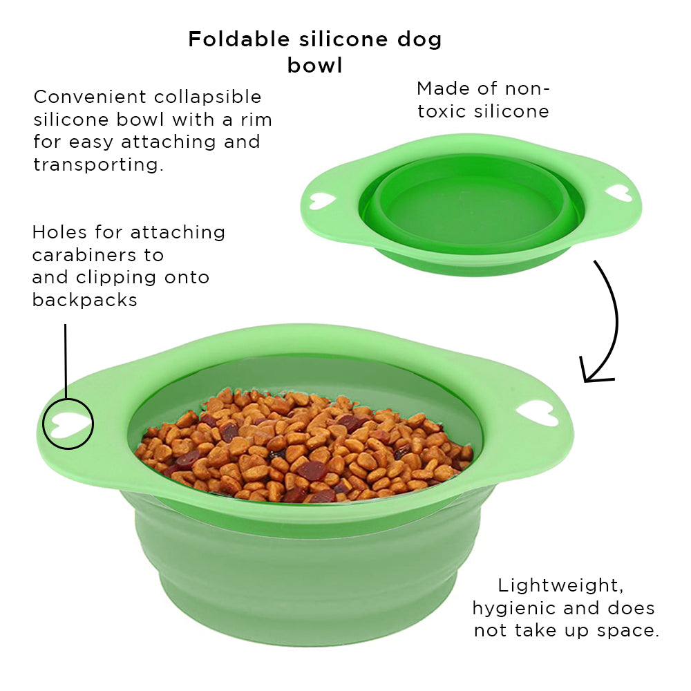 Pet Bowl - Silicone - Flatpack Design