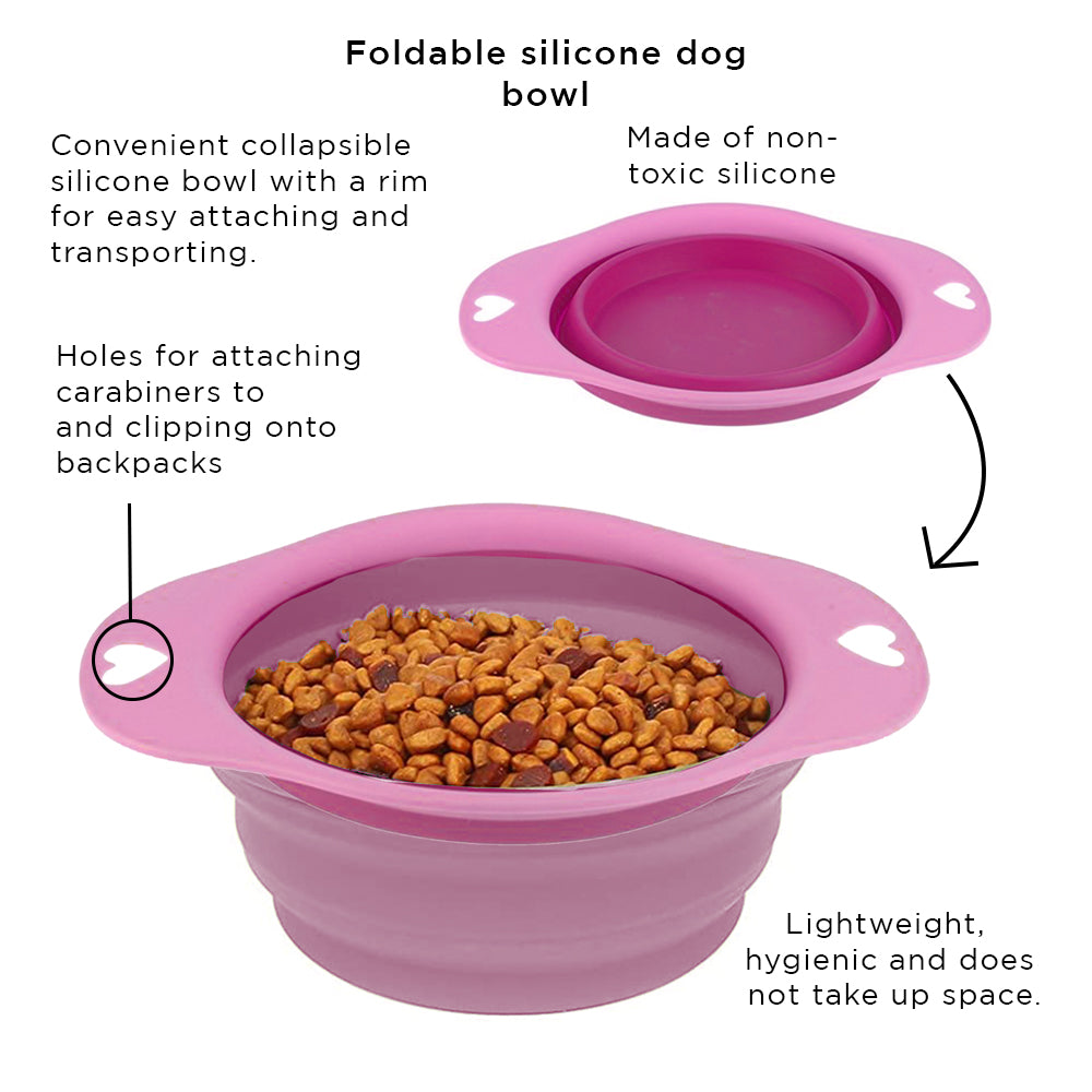 Pet Bowl - Silicone - Flatpack Design