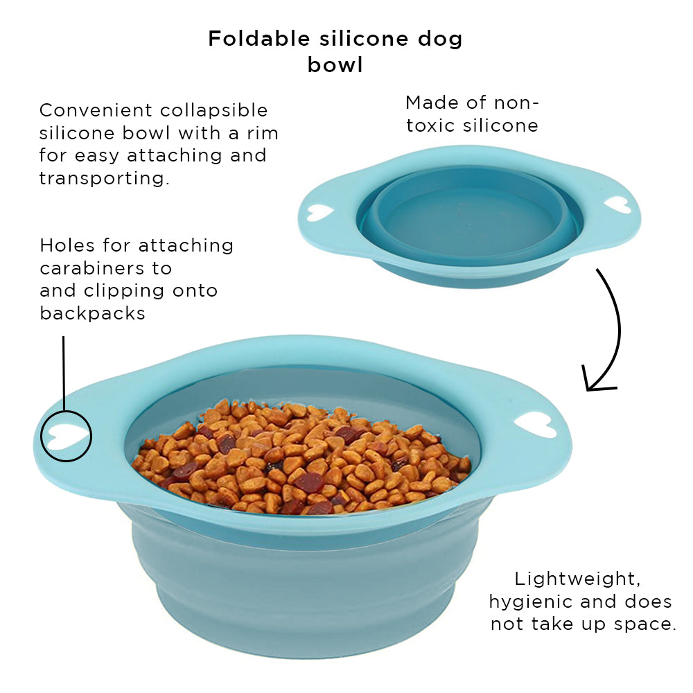Pet Bowl - Silicone - Flatpack Design