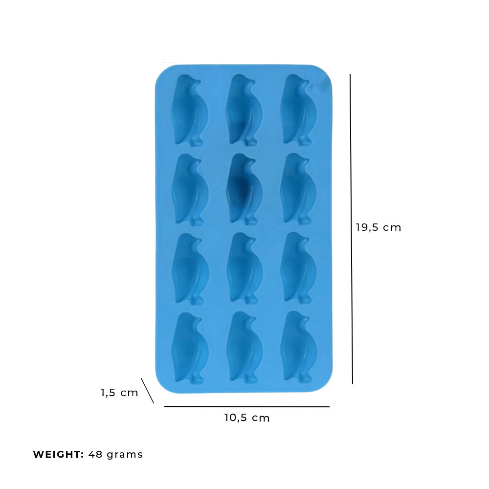 Ice Cube Mould Tray - Silicone - In Assorted Designs