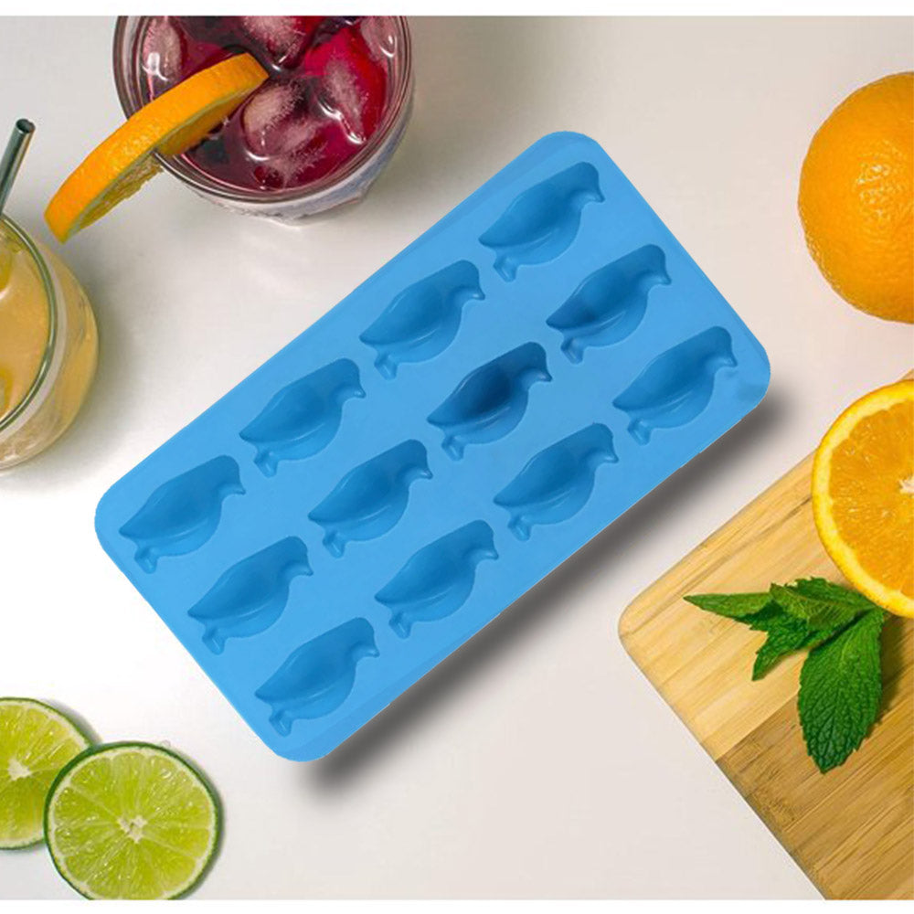 Ice Cube Mould Tray - Silicone - In Assorted Designs