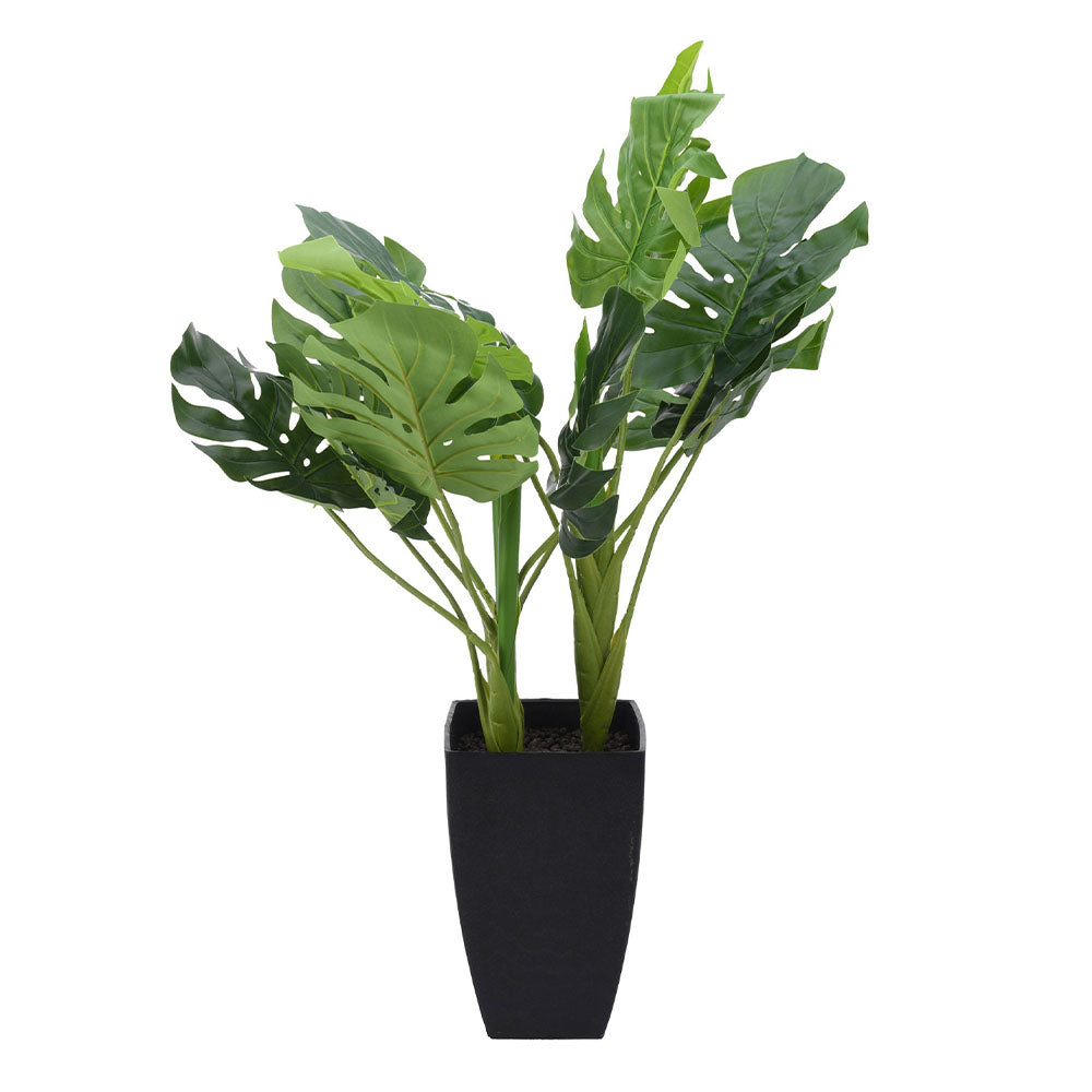 Artificial Plant in Pot with Artificial Stones - 65cm