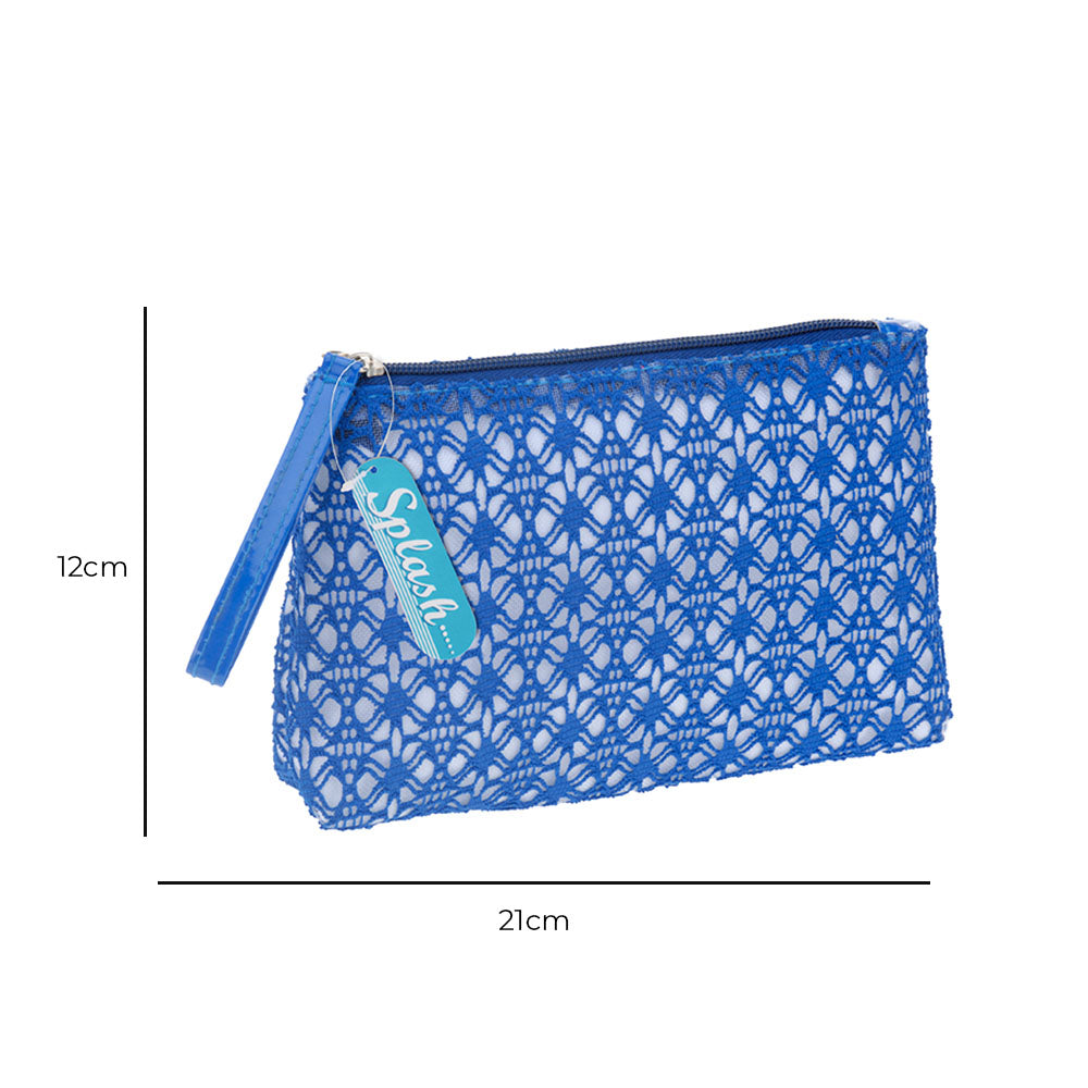 Cotton Toiletry Bag with Net