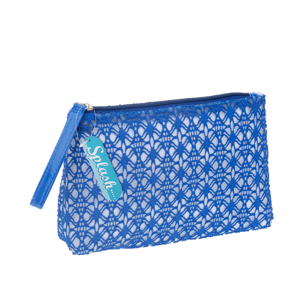 Cotton Toiletry Bag with Net