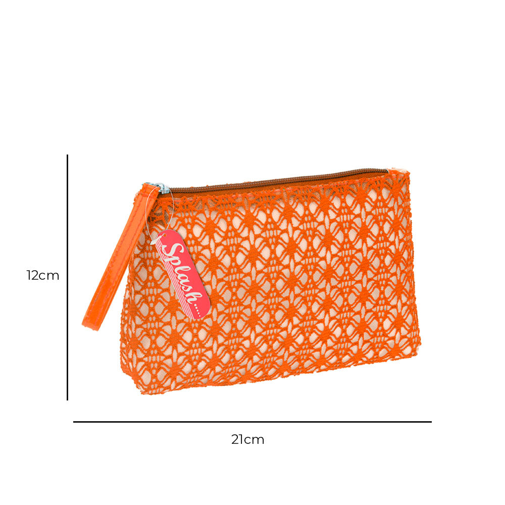 Cotton Toiletry Bag with Net