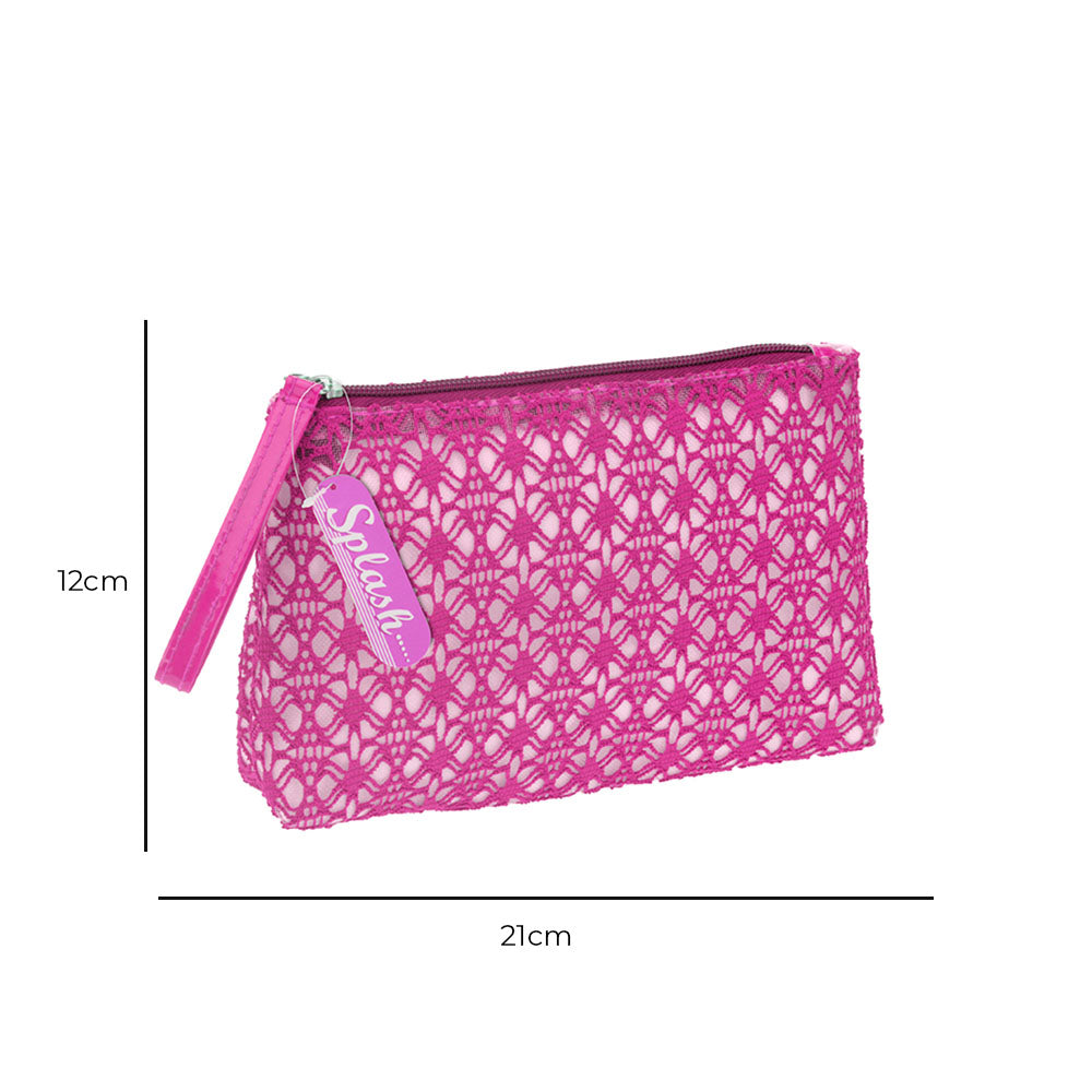Cotton Toiletry Bag with Net