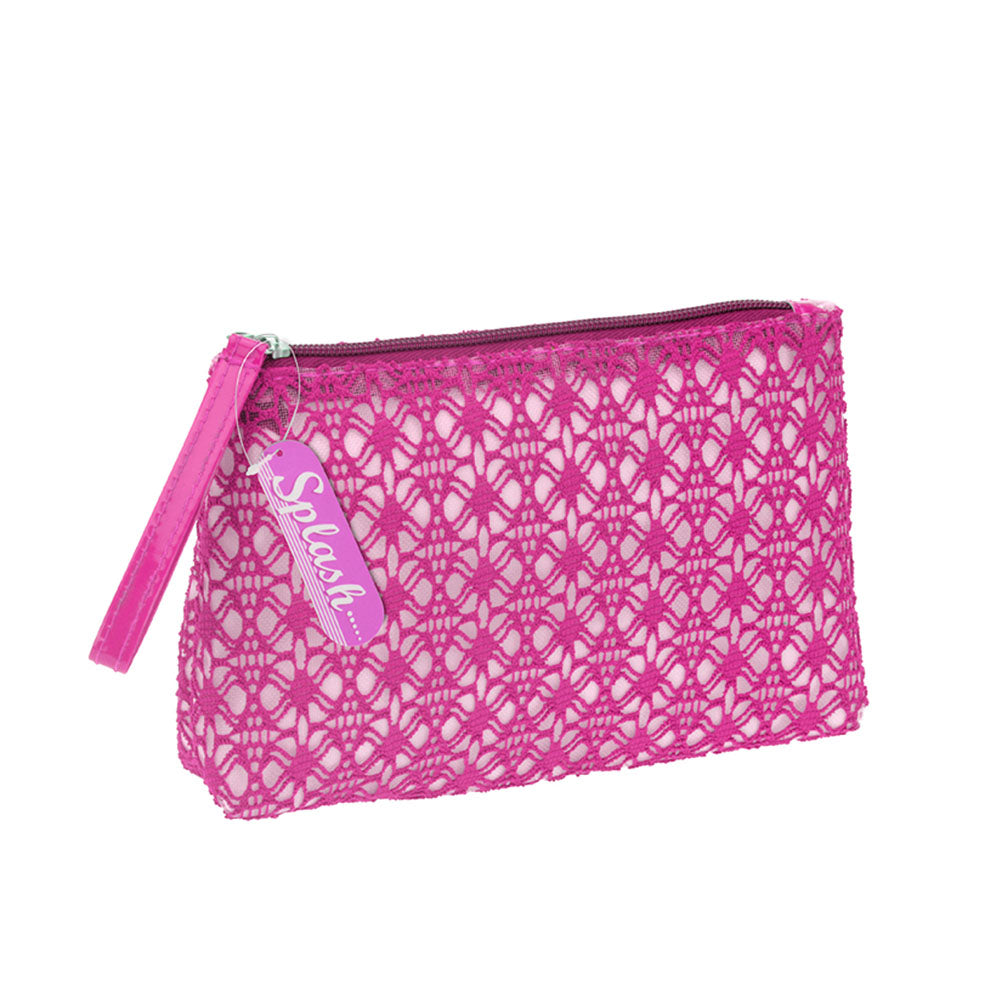 Cotton Toiletry Bag with Net