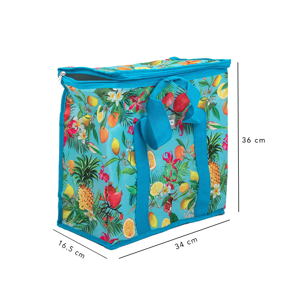 Cooler Bag Insulated with Handles - 16 Litres - Tropical Design
