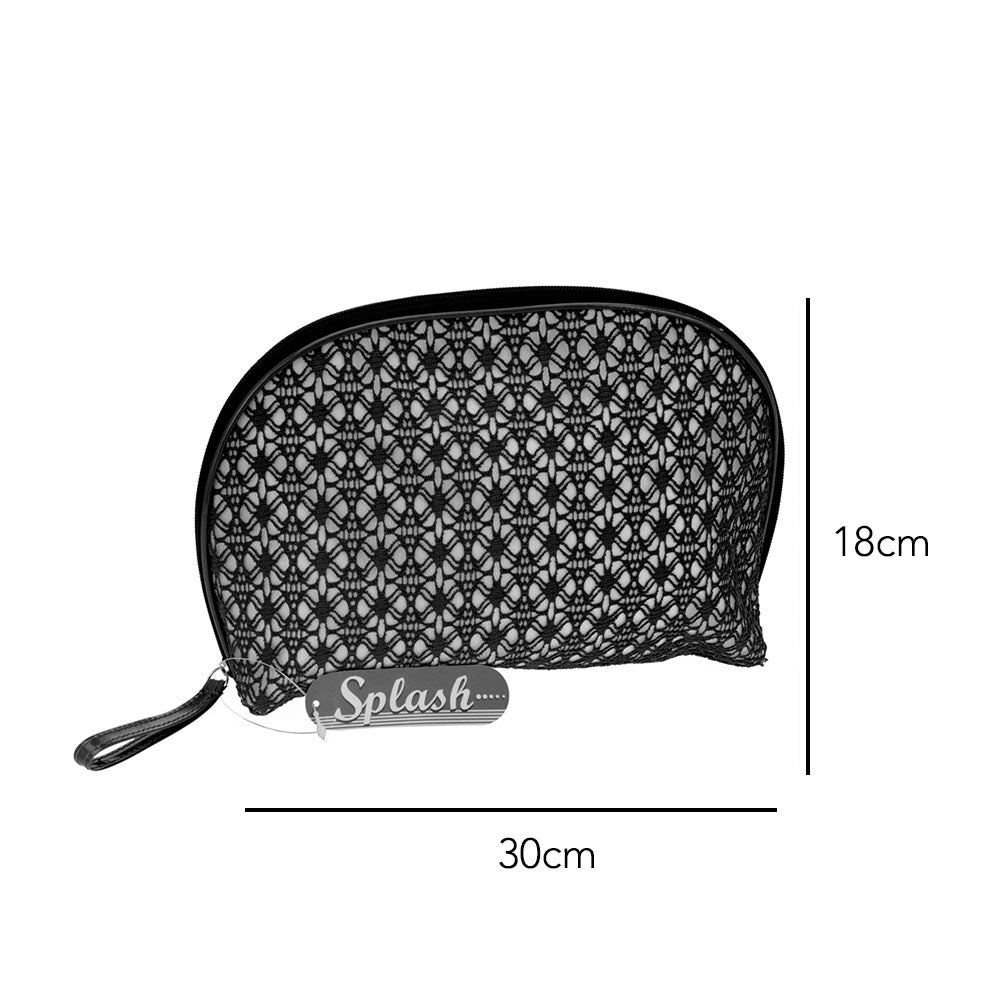 Cotton Toiletry Bag with Net