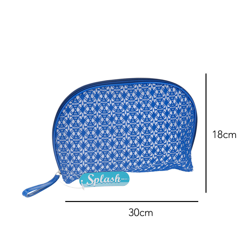 Cotton Toiletry Bag with Net