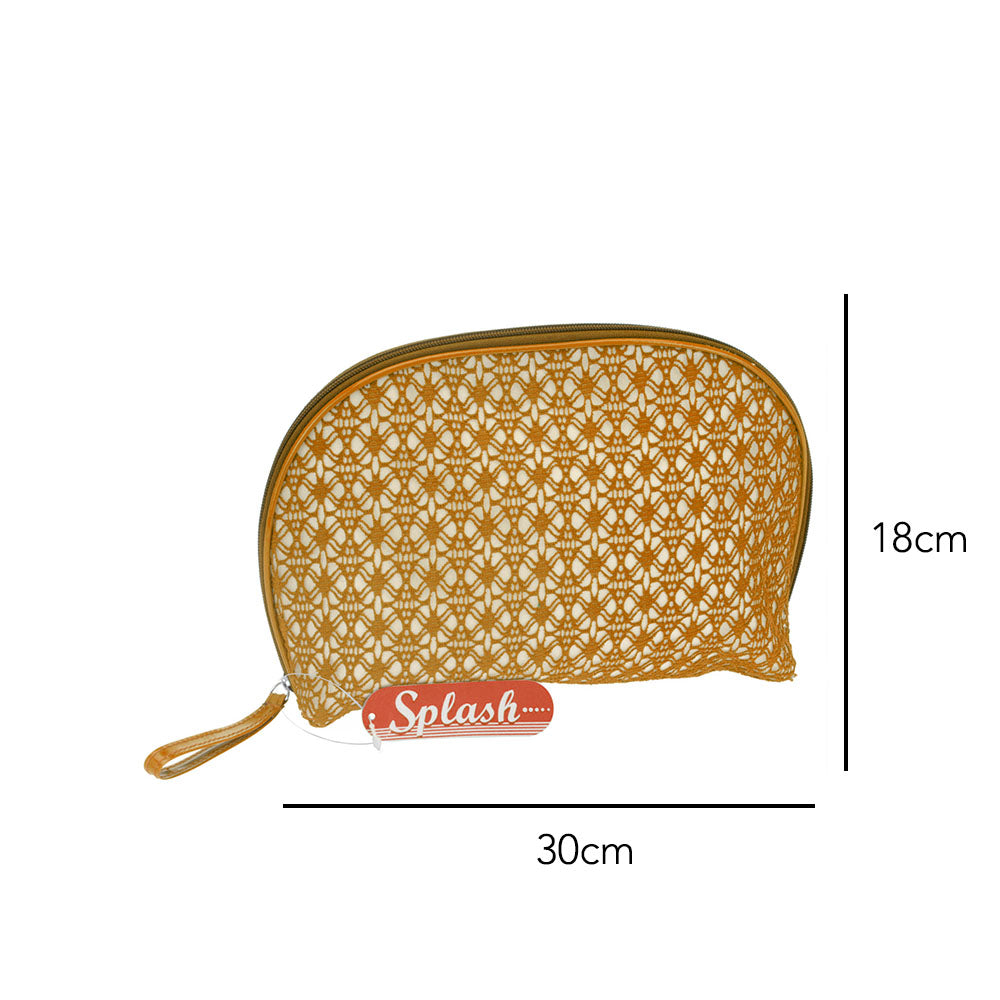 Cotton Toiletry Bag with Net