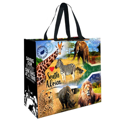 LAM01 - South Africa & Namibia Reusable Laminated Shopping Bag | 110GSM, 28L