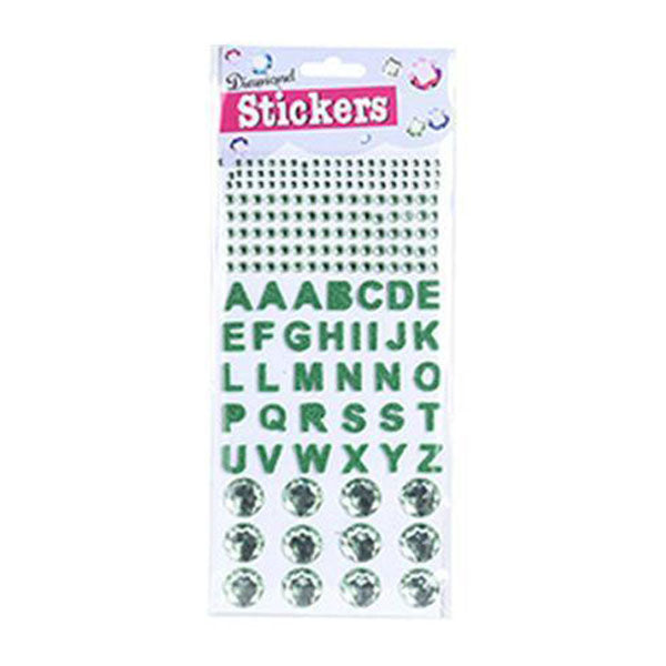 Stickers - Diamond and Glitter Letters
