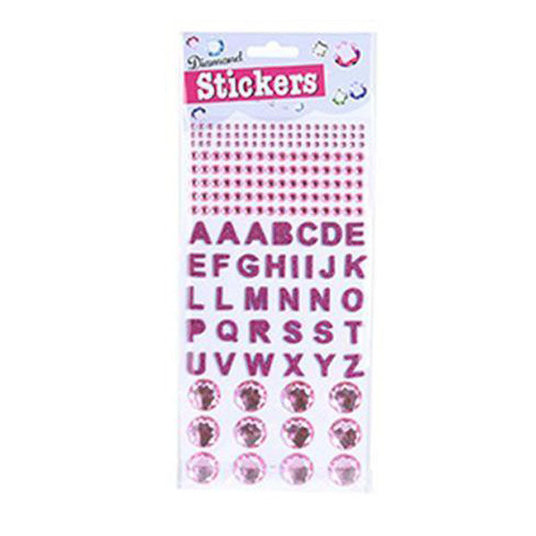 Stickers - Diamond and Glitter Letters